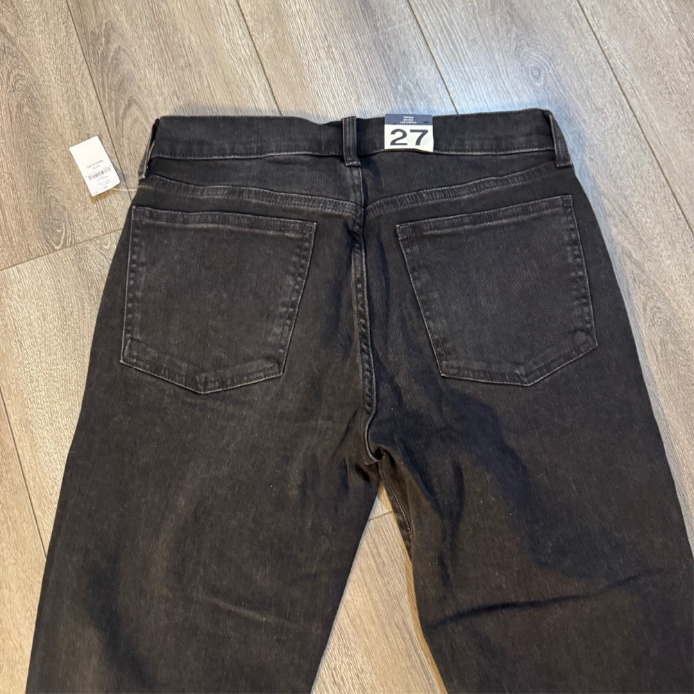 NWT GAP Black Womens Girlfriend Mid Rise Jean - Picture 3 of 6